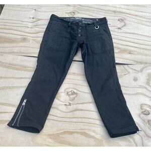 Edun Jeans (Zipper) Women's Black Sz. 30 (Stylish)‎